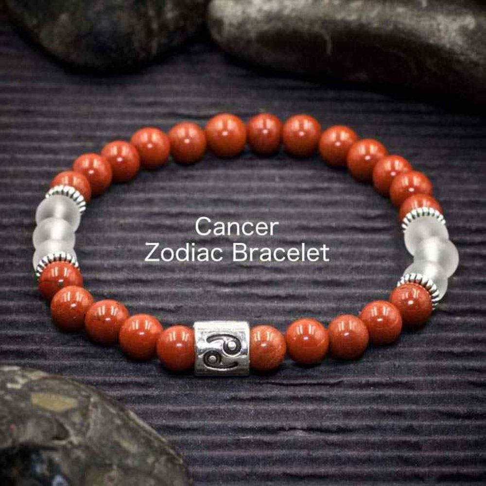 Cancer Zodiac Bracelet - Handmade to Order